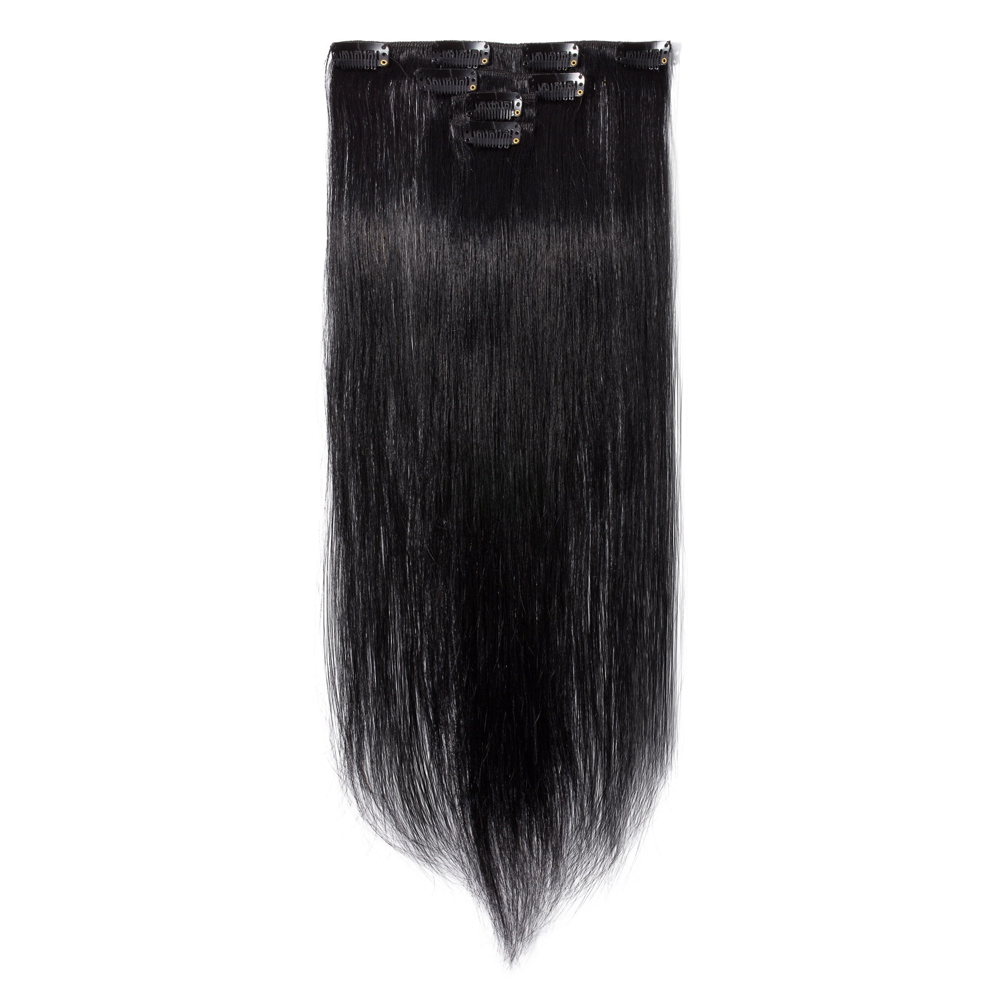 S-noilite 7 Lengths Available High Quality Human Hair Clip In Hair ...