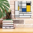 thumbnail image 6 of Epic Graffiti 'Mondrian NFT3' by Epic Portfolio, Giclee Canvas Wall Art, 12"x12", 6 of 8