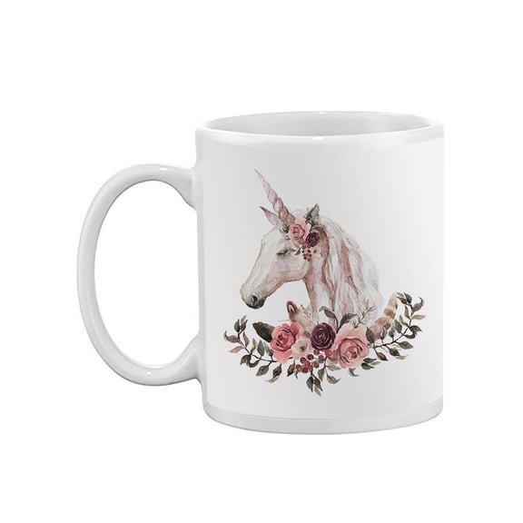 Floral Unicorn Mug - Image by Shutterstock,
