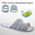 thumbnail image 4 of Litfun Women's Slide Slippers Open Toe House Slippers for Women Indoor and Outdoor House Shoes, 4 of 7