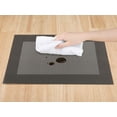 thumbnail image 3 of Unique Bargains Set of 8 Table Placemats Washable Wipeable Table Mat Dark Gray 18x12Inch, 3 of 7