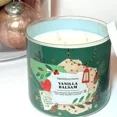 thumbnail image 3 of Bath & Body Works 3 Wick Candle Vanilla Balsam Exclusively Fragranced Soy Wax Blend, 3 of 4