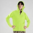 thumbnail image 6 of GUZOM Mens Sun Hoodie with Detachable Face Mask UPF 50+ Lightweight Quick Dry Fishing Hiking Shirt Long Sleeve with Thumbholes Green S-5XL,Size XL, 6 of 6