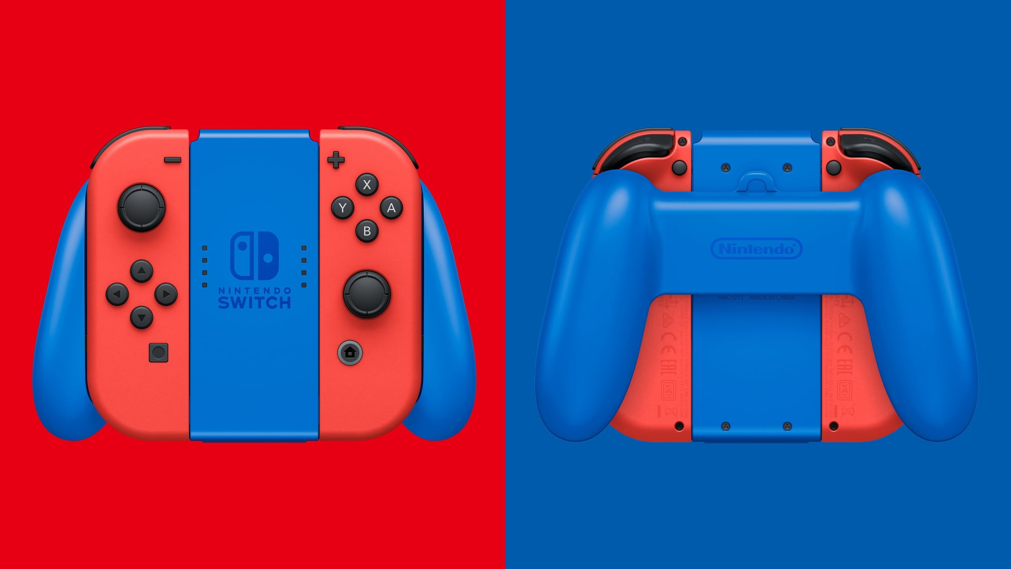 Nintendo Switch Mario Red & Blue Edition Console HADSRAAAF Red/Blue - US