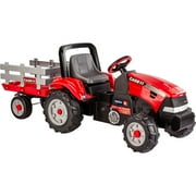 Peg Perego Case IH جرار وجرافة دواسة مقطورة