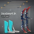 thumbnail image 3 of SainSmart Jr. Kids Bow and Arrows 2 Sets, Light Up Archery Set with 6 Suction Cups Arrows, Outdoor Hunting Game for 8-12 Toddlers, 3 of 6