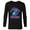Black, variant on Disney Lilo & Stitch Disco Dance Birthday Mayhem! - Long Sleeve T-Shirt for Men - Customized-Athletic Heather