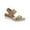 Khaki, variant on SEANOPEN Deals Platform Wedges Sandals for Women, Ankle Strap Open Toe Wedge Espadrilles Sandals, Ankle-Strap Comfortable Casual Summer Wedges Shoes Espadrilles Heel Shoes Size 7 Beige