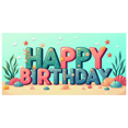 thumbnail image 3 of Colorful Modern Happy Birthday Backdrop Banner Multicolor Graphic Birthday Party Supplies Background Festive Decorations Photography Props, 3 of 4