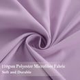 thumbnail image 2 of PiccoCasa 3-Piece Duvet Cover Set with Pompoms Tassel, Twin Purple, 2 of 6