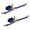 Blue, variant on Mega Cargo Control USA 1-pack Heavy Duty 2" x 40' Ratchet Strap J Hook Flatbed Truck Farm Tie Down, 3333 lbs Wll, Green