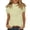 Z03 Yellow, variant on Mifsaly Womens Mock Neck Short Sleeve T-Shirt Basic Solid Color Slim Fit Stretchy Tee Tops Casual Lightweight Layering Casual Summer Undershirts Light Blue,M