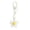 Beige, variant on Keychain Pendant Ergonomic Flower Design Key Ring Decorative Key Holder Car Door Backpack Bag Accessory