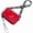 Red, variant on Mini Suitcase Crossbody Bag Women Clutch Small Pvc Shoulder Bag Suitcase Shape Mini Luggage Bag Makeup Women Clutch Box Organize