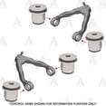 thumbnail image 4 of AUTOACER Control Arm Bushing Kit 4 Pcs - Front Upper Control Arm Bushings Left & Right for Escalade, Avalanche, Express, Silverado, Suburban, Tahoe, Savana, Sierra, Yukon and Yukon XL, 4 of 7