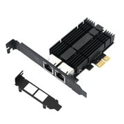 Fenvi 2.5GbE PCIe Network Adapter Card with Intel I226 Chip, Ethernet LAN Card for Desktop PC, Windows & Mac OS