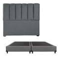 thumbnail image 1 of Box Base Cama King Size + Cabecera Kami Gris, 1 of 8