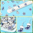 thumbnail image 2 of Colgantes esmaltados Charm SANNIX con forma de copo de nieve para invierno, 110 unidades, 2 of 6
