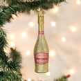 thumbnail image 2 of Old World Christmas Blown Glass Ornament for Christmas Tree, Prosecco Bottle, 2 of 6