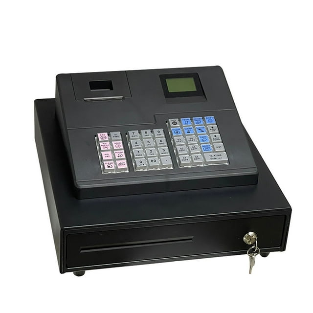 38-key English System Cash Register, Automatic Cash Register System With Management Software ECR600 ,Easy to Use