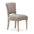 thumbnail image 3 of St. Charles Chenille Vanity Chair - Dove Gray, 3 of 16