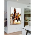 thumbnail image 5 of Marmont Hill Harness Race by Maurice Bower Painting Print on Canvas, 5 of 7