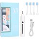thumbnail image 1 of Cepillo de dientes eléctrico recargable, potente cepillo de dientes sónico portátil para adultos, blanco, 1 of 14