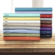 CGK Linens Hotel Luxury Single Flat Sheet Only - California King Size Extra Soft, Comfy & Breathable Top Sheet, White