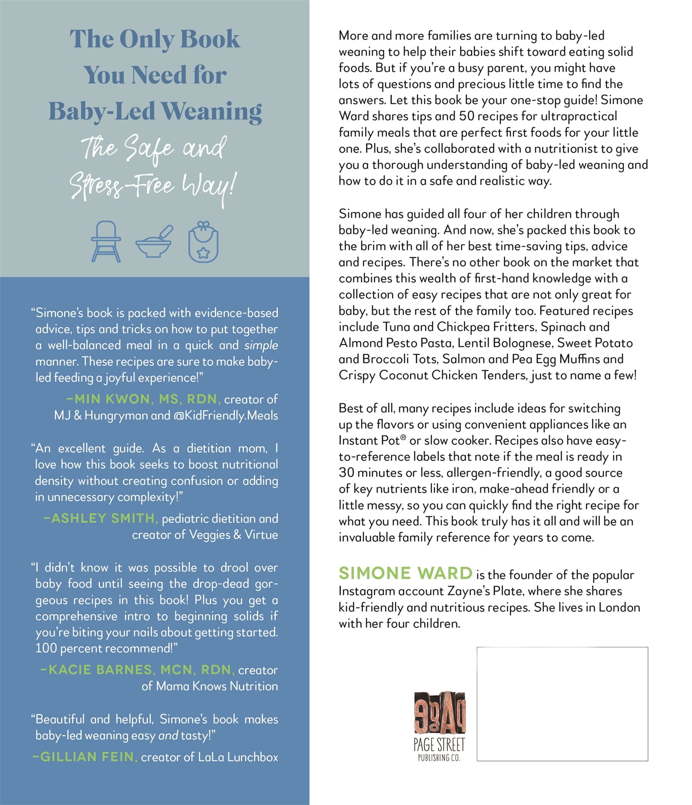 Baby-Led Weaning Made Easy : The Busy Parent's Guide to Feeding Babies and  Toddlers with Delicious Family Meals (Paperback) - Walmart.com