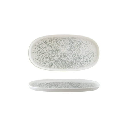 Luna Ocean 12" x 6.25" x h:0.75" Oval Decorated Porcelain Platter