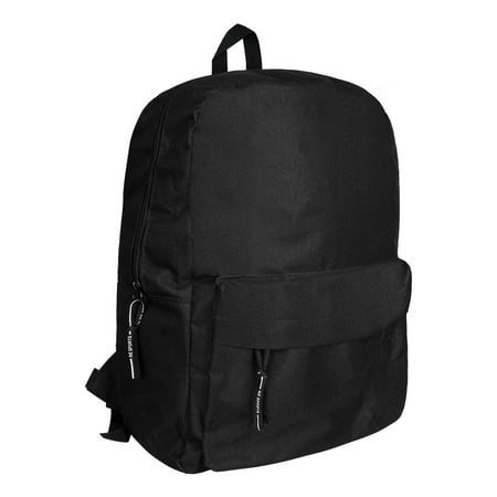 Funsmile Classic Backpack Basic Laptop Backpack Bookbag Lightweight Casual Fits Tourism School Business Men Women Black