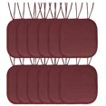 thumbnail image 1 of Cojín para silla Sweet Home Collection, espuma viscoelástica, 16 x 16 cm, 1 of 3
