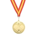 thumbnail image 3 of Unique Bargains 3' Gold Table Tennis Medals, 2Pcs Table Tennis Award Medals for Sports Events, 3 of 5