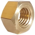 thumbnail image 3 of 5/16-24 Full Finished Hex Nuts, Solid Brass, Grade 360, Plain Finish, Quantity 25, 3 of 4