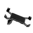 thumbnail image 3 of Universal Silicone Bike Motorcycle Cell Phone Mount Adjustable Handlebar Holder Cradle for Bike Motocycle ATV Fits for iPhone Pixel GPS (Black), 3 of 3