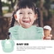 thumbnail image 5 of Babero de tela no tejida para niños con encaje para la alimentación de la dentadura, 5 of 6