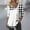 White, variant on Women's Long Sleeve V Neck Button Down Tops Form Fitting Casual Tunic Top Blouse