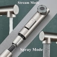 thumbnail image 5 of Kitchen Tap Black Extendible Kitchen Tap With Spray, Single Lever Sink Mixer Tap 360 Swivelling Kitchen Stainless Steel,100% New, 5 of 5