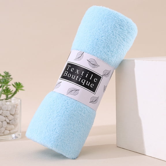 PEONAVET Clearance Under $1 1 Pack Hand Towels - Drying - Microfiber Velvet Highly Absorbent Towels - Multipurpose Use As Hotel Bathroom Hand Towel 13 X 29 Inches