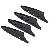 Uxcell Plastic Knife Sheath Cover Sleeves Knives Edge Guard for 3.5" Paring Knife, Black 4 Pack
