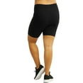 thumbnail image 2 of LAVRA Womens Regular &Plusr Size Shorts Athletic Bike Cotton Short Yoga Bottoms, 2 of 4