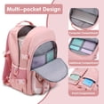 thumbnail image 3 of Mochila ACESAK para niñas, adolescentes y mujeres, casual, de viaje, rosa, 3 of 6