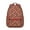 Red, variant on Artistic Bohemian Style School Backpack with Earthy Floral and Tribal Patterns, Durable Scratch-Resistant Material, Adjustable Straps, Large Capacity Retro and Vintage Travel Bag
