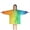 Rainbow Tie Dye-1, variant on Rainbow Tie Dye Ink Pattern Blanket Hoodies for Kids 6-13YR Oversize Wearable Blanket Hoodies for Boys Girls Teens
