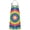 Colorful Rainbow Tie-1, variant on Colorful Rainbow Tie Dye Spiral Pattern Apron-Garden Aprons for Women with Pockets-Cotton Linen Waterproof Kitchen Cooking Gardening Aprons Adjustable for Kitchen,Cooking,BBQ and Salon 33x27 Inch