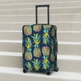 thumbnail image 6 of Gukieu Colorful Pineapples Print Suitcase Protective Cover, Elastic Zipper Buckle Suitcase Protective Cover, Suitable for Travel, Business Trip-X-Large, 6 of 7