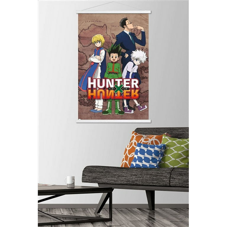 No Frame 1 Piece Anime Hunter X Hunter Characters Poster Wall Art