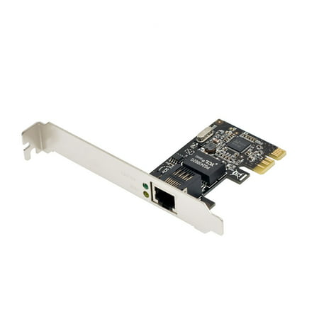 Syba SD-PEX24009 Gigabit LAN Network NIC PCIe x1 Card (Best Gigabit Nic Card)