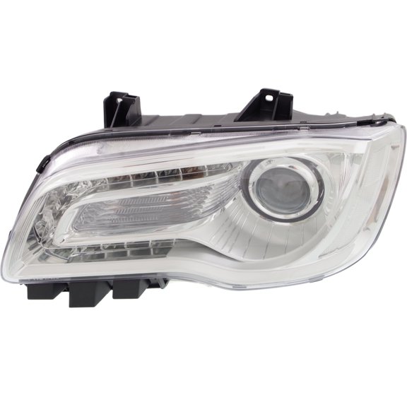 Headlight Compatible With 2015-2017 Chrysler 300 Left Driver Halogen With bulb(s)