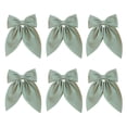 thumbnail image 3 of Pinzas para el pelo con lazo, 6 unidades, pasadores de cinta, estilo tocado, coleta, moño, peinados de boutique, pinzas para el pelo para niñas, 3 of 3